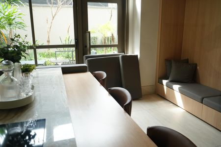 Studio para alugar com 33m², 1 quarto e sem vagaÁrea comum - Salão de festas