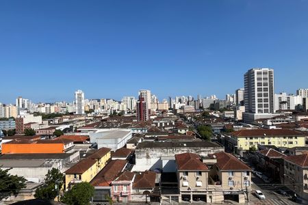 Varanda da Sala de apartamento para alugar com 2 quartos, 52m² em Vila Matias, Santos