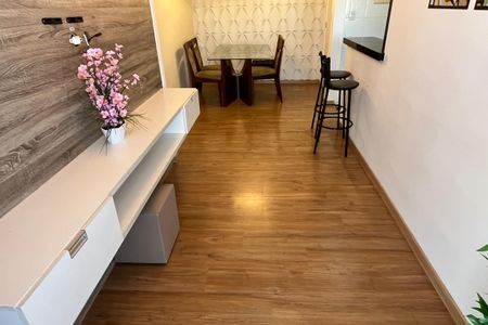 Sala de apartamento para alugar com 2 quartos, 52m² em Vila Matias, Santos