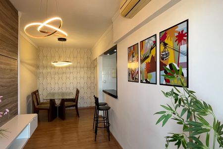 Sala de apartamento para alugar com 2 quartos, 52m² em Vila Matias, Santos