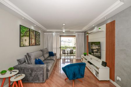 Sala de apartamento à venda com 3 quartos, 111m² em Chácara Agrindus, Taboão da Serra