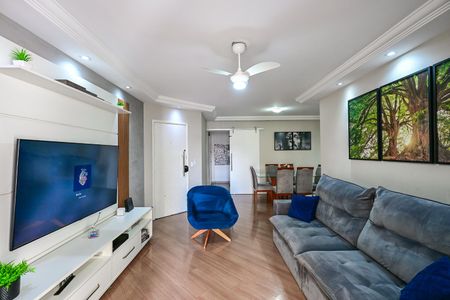 Sala de apartamento à venda com 3 quartos, 111m² em Chácara Agrindus, Taboão da Serra