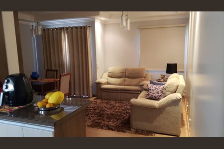 Apartamento à venda com 82m², 3 quartos e 2 vagasSala