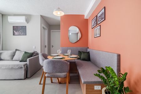 Sala de Jantar de apartamento para alugar com 2 quartos, 50m² em Liberdade, São Paulo