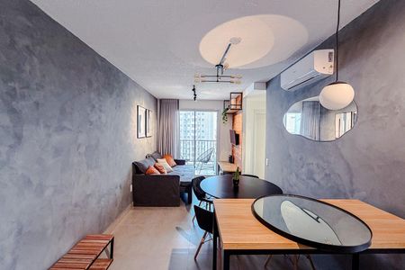 Sala de apartamento para alugar com 2 quartos, 50m² em Liberdade, São Paulo