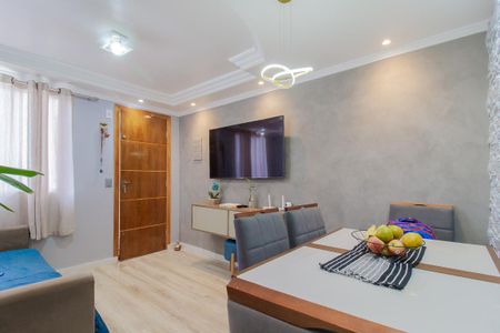 Sala/Sala de jantar de apartamento para alugar com 2 quartos, 68m² em Jardim Paranavai , Mauá