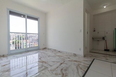 Sala e Cozinha de apartamento para alugar com 2 quartos, 38m² em Jardim Maringa, São Paulo