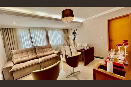 Sala de apartamento para alugar com 3 quartos, 185m² em Cabral, Contagem