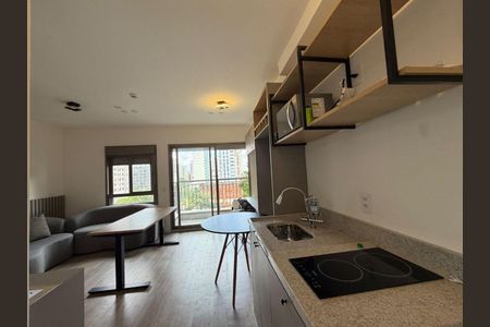 Studio à venda com 27m², 1 quarto e sem vaga