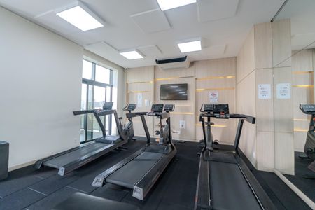 Apartamento à venda com 40m², 1 quarto e 1 vaga Apartamento à venda com 40m², 1 quarto e 1 vagaÁrea comum - Academia