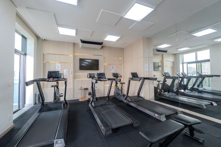 Apartamento à venda com 40m², 1 quarto e 1 vaga Apartamento à venda com 40m², 1 quarto e 1 vagaÁrea comum - Academia