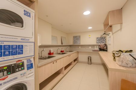 Apartamento à venda com 40m², 1 quarto e 1 vaga Apartamento à venda com 40m², 1 quarto e 1 vagaLavanderia