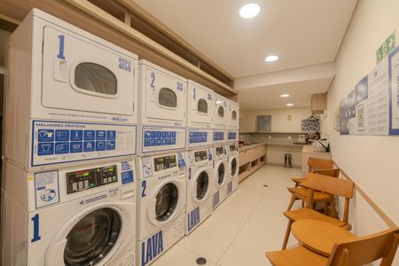 Apartamento à venda com 40m², 1 quarto e 1 vaga Apartamento à venda com 40m², 1 quarto e 1 vagaLavanderia