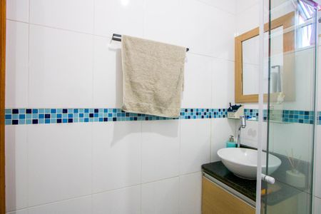 Casa à venda com 137m², 3 quartos e 2 vagasBanheiro do quarto 1