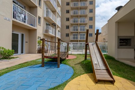 Studio para alugar com 41m², 1 quarto e sem vaga Studio para alugar com 41m², 1 quarto e sem vagaÁrea comum - Playground