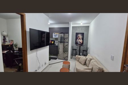 Sala de apartamento para alugar com 2 quartos, 37m² em Recanto das Rosas, Osasco