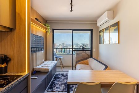 Sala de apartamento à venda com 1 quarto, 29m² em Água Branca, São Paulo