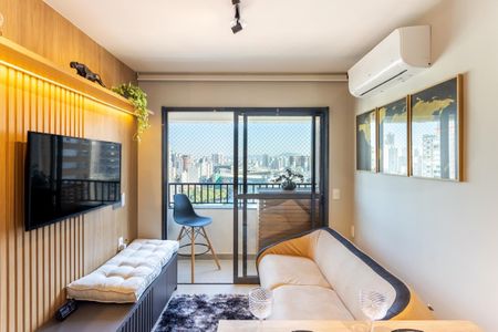 Sala de apartamento à venda com 1 quarto, 29m² em Água Branca, São Paulo