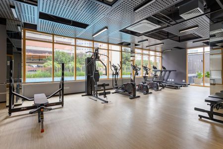 Apartamento à venda com 29m², 1 quarto e sem vaga Apartamento à venda com 29m², 1 quarto e sem vagaÁrea comum - Academia