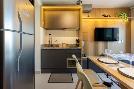 Apartamento à venda com 29m², 1 quarto e sem vaga Apartamento à venda com 29m², 1 quarto e sem vagaCozinha