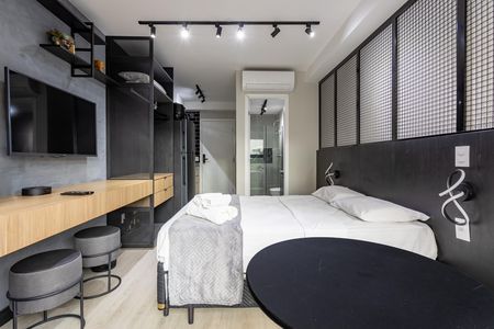 Apartamento para alugar com 22m², 1 quarto e sem vagaSala/Quarto