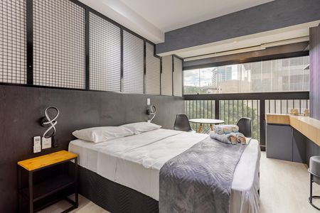 Sala/Quarto de apartamento à venda com 1 quarto, 22m² em Barra Funda, São Paulo