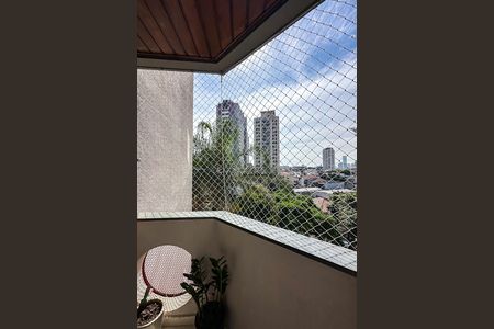 Varanda da Sala de apartamento à venda com 3 quartos, 75m² em Vila Bertioga, São Paulo