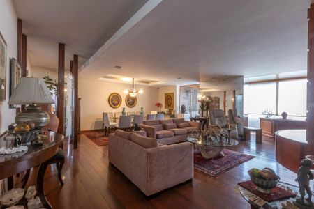 Sala de apartamento à venda com 4 quartos, 220m² em Luxemburgo, Belo Horizonte