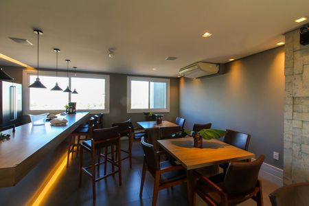 Apartamento à venda com 36m², 1 quarto e 1 vaga Apartamento à venda com 36m², 1 quarto e 1 vagaÁrea comum - Salão de festas