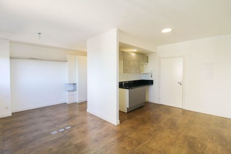 Sala/Cozinha de apartamento à venda com 1 quarto, 36m² em Marechal Rondon, Canoas