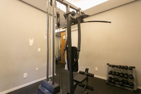 Apartamento à venda com 40m², 2 quartos e 1 vaga Apartamento à venda com 40m², 2 quartos e 1 vagaÁrea comum - Academia