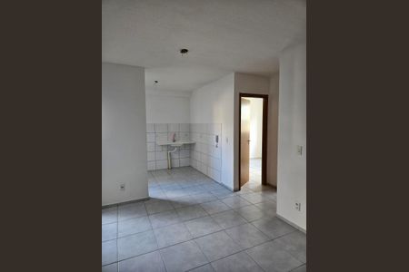 Sala de apartamento à venda com 2 quartos, 44m² em Tropical, Contagem