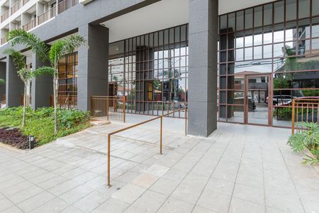 Studio para alugar com 24m², 1 quarto e sem vaga Studio para alugar com 24m², 1 quarto e sem vagaFachada
