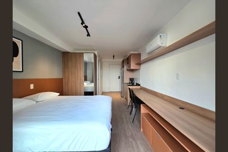 Studio para alugar com 24m², 1 quarto e sem vagaStudio