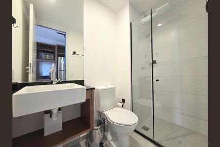 Studio para alugar com 24m², 1 quarto e sem vagaBanheiro