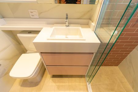 Apartamento para alugar com 54m², 1 quarto e 1 vagaBanheiro da Suíte
