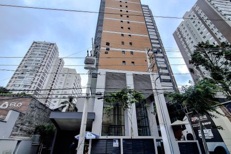 Studio para alugar com 37m², 1 quarto e 1 vagaFachada - Plaquinha