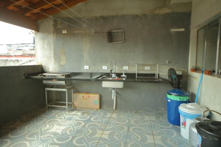 Casa para alugar com 65m², 2 quartos e sem vagaQuintal/Varanda/área de convivência/ churrasqueira 