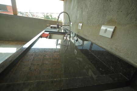 Casa para alugar com 65m², 2 quartos e sem vagaQuintal/Varanda/área de convivência/ churrasqueira 