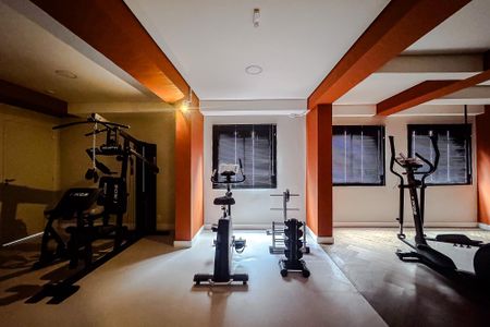Studio para alugar com 24m², 1 quarto e sem vaga Studio para alugar com 24m², 1 quarto e sem vagaÁrea comum - Academia