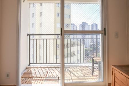 Vista da Sala de apartamento para alugar com 2 quartos, 50m² em Barra Funda, São Paulo