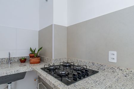 Cozinha de apartamento à venda com 2 quartos, 37m² em Água Branca, São Paulo