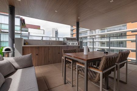 Studio para alugar com 25m², 1 quarto e sem vagaChurrasqueira
