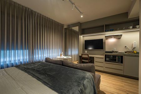 Studio para alugar com 25m², 1 quarto e sem vagaStudio