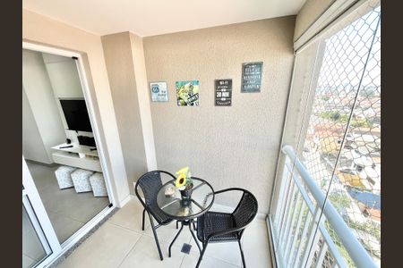 Varanda da Sala de apartamento para alugar com 2 quartos, 57m² em Lauzane Paulista, São Paulo