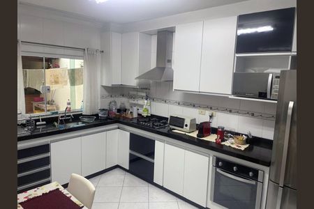 Foto 08 de casa à venda com 3 quartos, 180m² em Vila Alzira, Santo André