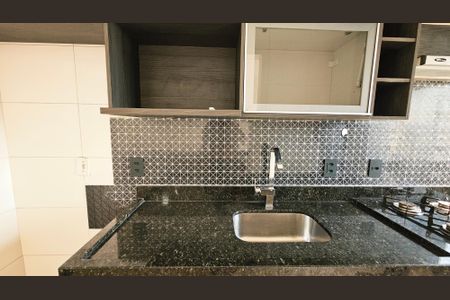 Cozinha e Área de Serviço de apartamento para alugar com 2 quartos, 54m² em Distrito Industrial, Jundiaí
