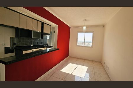 Sala de apartamento para alugar com 2 quartos, 54m² em Distrito Industrial, Jundiaí