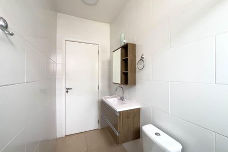 Casa para alugar com 110m², 2 quartos e 1 vagaBanheiro do quarto 1