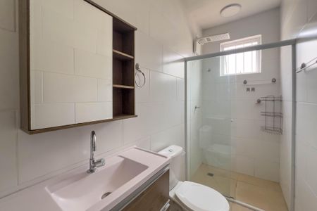 Casa para alugar com 110m², 2 quartos e 1 vagaBanheiro do quarto 1